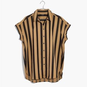 Madewell central shirt in Edna stripe